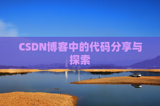 CSDN博客中的代码分享与探索